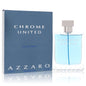 Chrome United by Azzaro Eau De Toilette Spray 3.4 oz for Men