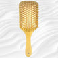 Claris Bamboo Square Wooden Detangling Hair Brush C-20420