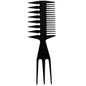 Claris 3-Way Styling Comb for Textured Hair 1 pc