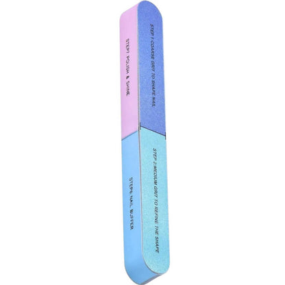 Claris 7-Way Long Nail Buffer for High Shine Finish