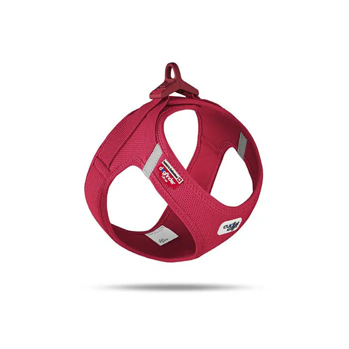 Curli Vest Harness Clasp Air-Mesh Dog Harness Red X-Large