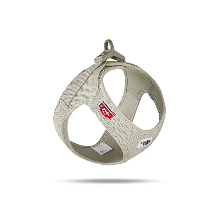 Curli Vest Harness Clasp Air-Mesh Dog Harness Light Tan 3XS