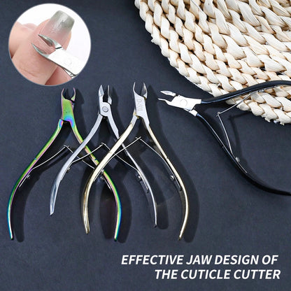 Professional Nail Cutter Nipper Scissors Stainless Steel Dead Skin Remover Pedicure Eagle Beak Pliers