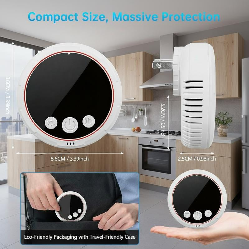 5-In-1 with High-Definition Display Monitor Household Sensor Plug and Play for House RV Apartment