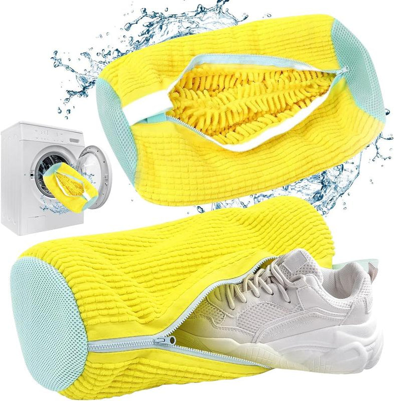 Washing Machine Shoe Bag, Durable Zipper Shoes Removable Washing Bags, Shoe Storage Bag, Laundry Tools & Accessories for Laundry Room Organiser, Home Laundry Room, Laundry Products