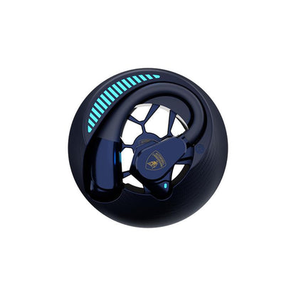 Lamborghini Official Wireless Earbuds | Sport Ear Hook Audifonos Bluetooth 6.0 Headphones | Deep Bass, Low Power Use | Comfortable for Running, Gym & Daily Calls Earphones, Electronic Audio Headset New Year Gifts Tiktokshopcreatorpicks