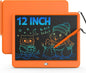 Bravokids 10 Inch LCD Writing Tablet for 3-8 Year Olds - Electronic Drawing Pad and Doodle Board as Educational Birthday Gifts for Girls and Boys (Pink)