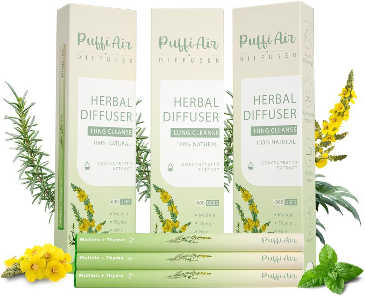 Herbal Diffuser Duo, Sleep and Relax Diffuser Pens with Extract of Melatonin, Chamomile and Other Biotanicals, 100% Natural Swap - up to 600 Uses (Varies by Usage), Stress Relief Duo