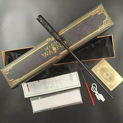 Magic Wand Real Magic Wand Amazing Effect Reproduction Halloween Role Play Tools Stick Costume Role Play Party Dumbledore Props