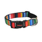 Dalis Rainbow Patterned Dog Collar Large 40-65 cm
