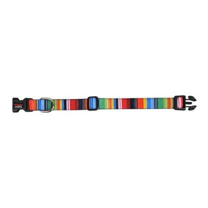 Dalis Rainbow Patterned Dog Collar Large 40-65 cm