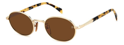 David Beckham DB 1196/S Brown Men's Sunglasses 52mm