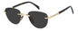 David Beckham DB 1224/S Men's Classic Square Sunglasses 51mm