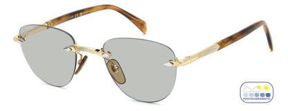David Beckham DB 1224/S Men's Classic Square Sunglasses 51mm