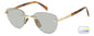 David Beckham DB 1224/S Men's Classic Square Sunglasses 51mm