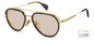 David Beckham DB 1226/G/S Men's Square Frame Sunglasses 57mm
