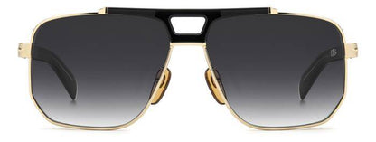 David Beckham DB 7157/S Men's Aviator Sunglasses 61mm