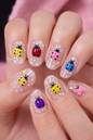 Berkeley - Ceramic 3-D Nail Art - Lady Bug