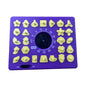 Time Puzzle Pop up Board Game for Kids with Shape Matching Puzzles Fun Learning Toy That Teaches Shape & Color Recognition Develops Problem Solving Skills Eco Friendly ABS Material
