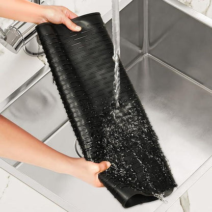 【TIKTOK TOP Seller】Heat Resistant Silicone Stove Cover Mat – Non-Slip Counter Protector, Cruel Summer Collection, Easy-To-Clean Kitchen Accessory for Summer Cooking & Back to School Dorm Use Waterproof Dish Drying Funky Kitchen Supplies