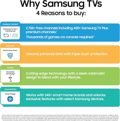 Samsung 65-Inch Class QLED Q7F Series  Vision AI Smart TV (2025 Model, 65Q7F) Quantum HDR, Object Tracking Sound Lite, Q4 AI Gen1 Processor, 4K Upscaling, Gaming Hub, Alexa Built-In