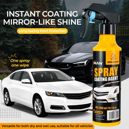 NUAN Nano Car Coating Spray-Premium Spray Coating, Super Scratch-Resistant & Long-Lasting Dazzling Shine!