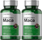 Maca Root Capsules for Men and Women | 120 Pills | High Potency Extract | Non-Gmo and Gluten Free Formula