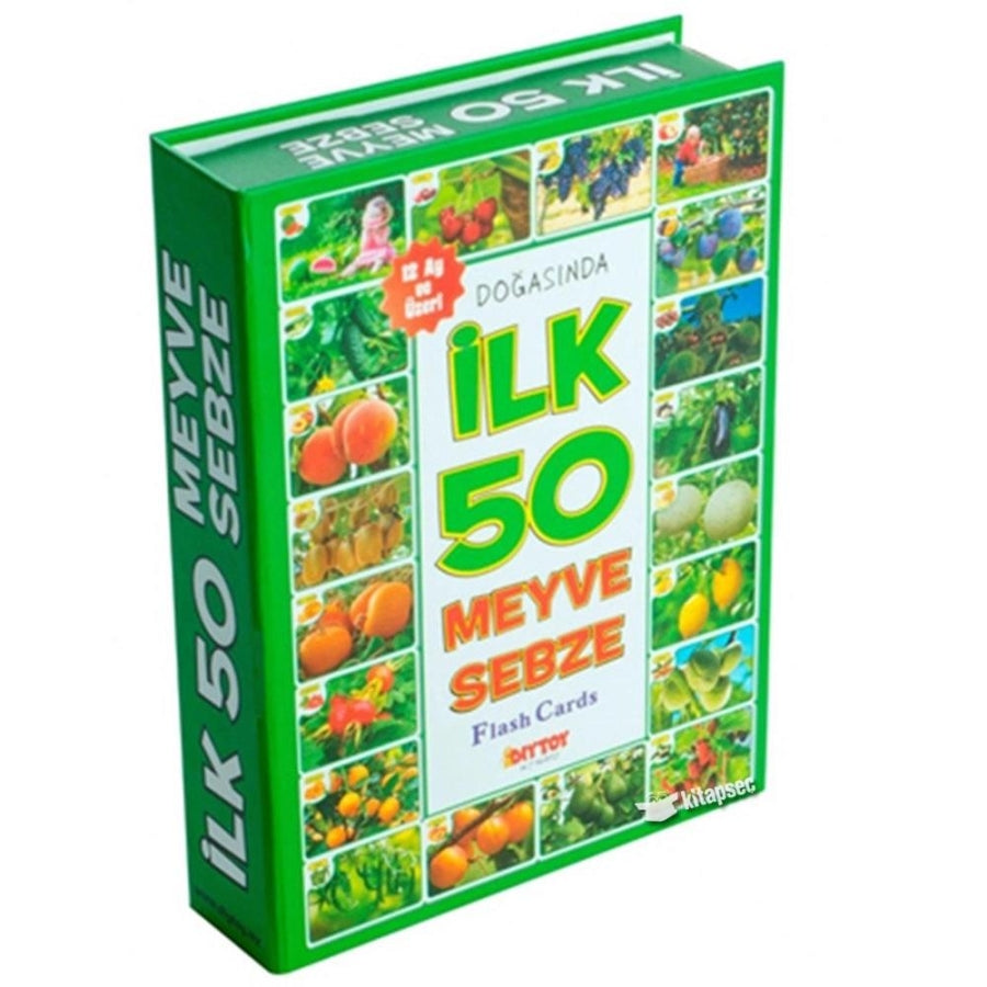 Diytoy First 50 Fruits & Vegetables Memory Cards 12+ Months
