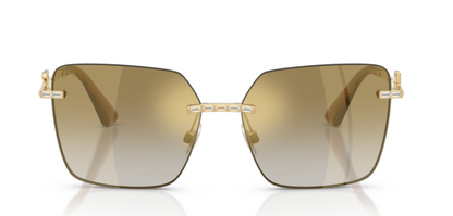Dolce Gabbana 0DG2332B Women's Sunglasses with Gold Frames 59mm