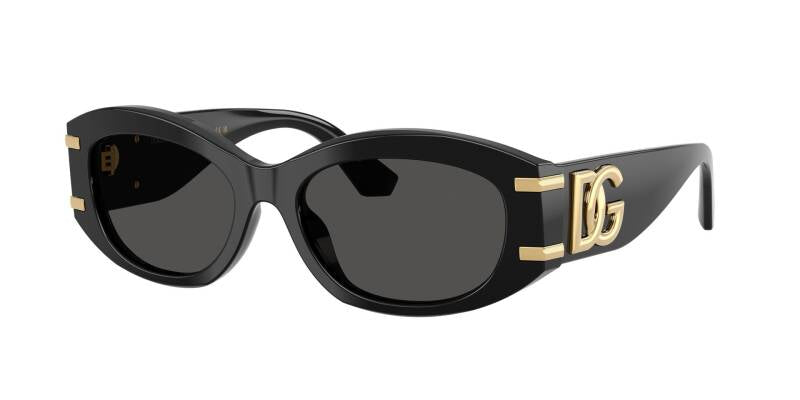 Dolce Gabbana 0DG4502 501/8755 Women's Sunglasses Grey Lenses 55mm