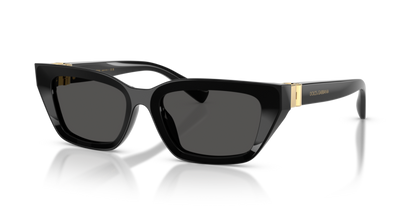 Dolce & Gabbana 0DG4532 Black Cat Eye Sunglasses for Women