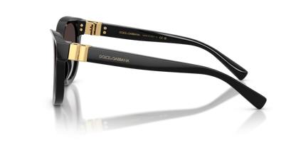 Dolce Gabbana 0DG4533 Square Women's Sunglasses Black 54mm