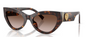 Dolce & Gabbana 0DG4536 Havana Square Women Sunglasses 55mm