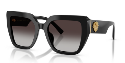 Dolce & Gabbana 0DG4538 Black Square Women's Sunglasses 54mm
