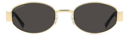 Dsquared2 D2 0155/S Grey Men's Rectangular Sunglasses 53mm