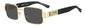 Dsquared2 D2 0156/S Grey Men's Rectangular Sunglasses 54mm
