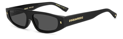 Dsquared2 D2 0184/G/S Women's Grey Lens Sunglasses 60mm