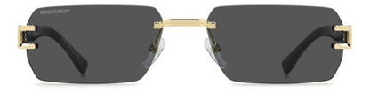 Dsquared2 D2 0189/S Men's Sunglasses with Gold Frame 57mm