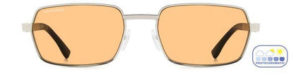 Dsquared2 D2 0192/S Men's Sunglasses with Rectangular Frame 58mm