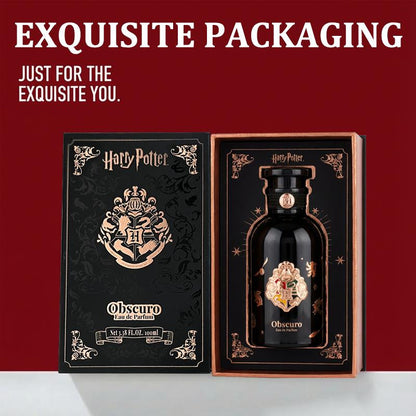 Miniso&Harry Potter Perfume | Obscuro Perfume| Eau De Parfum 100Ml (3.4 Fl.Oz.) | Saffron,Amber,Vanilla | Floral & Spicy | Made with Clean & Vegan Essentials Oils | Cruelty Free Fragrance Perfume Valentine'S Day