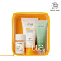 [Anua] Sun-Ready Travel Kit ｜No White Cast Sunscreen, Mini Cleansing Foam, Mini Cleansing Oil, Travel Size, Korean Skincare, Spf, Deep Pore Cleanse, Suncare