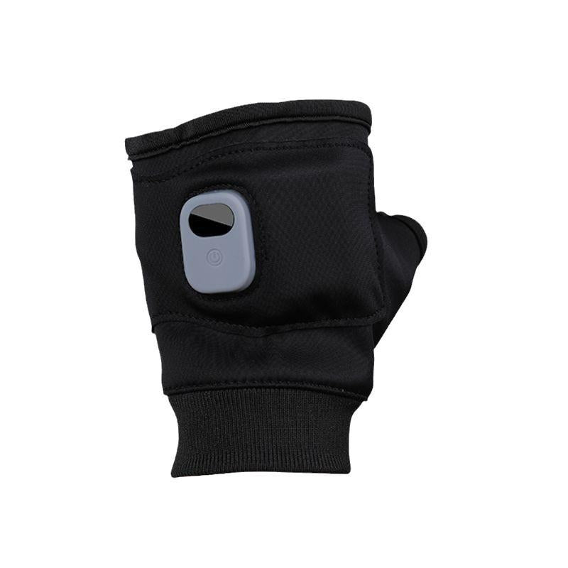 Comfort Warm Gloves Electric Winter Heating USB Rechargeable Smart Warm Winter Gloves for Skiing Cold Weather Driving Hiking Lycra Microfiber Multi-Gear Temperature Adjustment