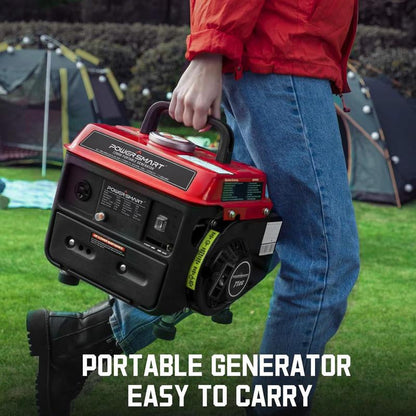 Powersmart 1200-Watt Portable Generator with Super Quiet, Ultralight for Camping, Storm Weather, PS50, Hurricane Season, Generators for House Power, Fuse Machine