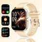 Smart Watch Wireless Talking Dialing Multi-Sport Mode Call Reminder SMS Message Reminders HD Screen Alloy Charging Pink Rechargeable Wearable USB Compatible