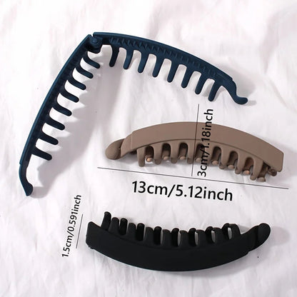 1/3/6Pcs Set of Large Banana Clips, with Ample Hair Output, Sturdy Ponytail Clip, High-End Twist Clip, Versatile for Daily Use