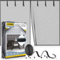 AUGO Heavy Duty Magnetic Screen Door - Self-Sealing Mesh for Ultimate Bug Protection - Ideal for Kids and Pets - 38" x 83" with Innovative Stay Open Feature