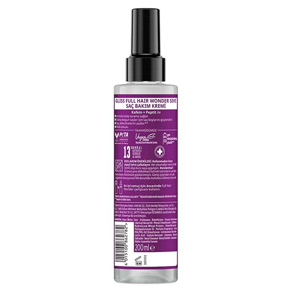 Gliss Full Hair & Liquid Silk Hair Conditioner Spray Set 2x200ml