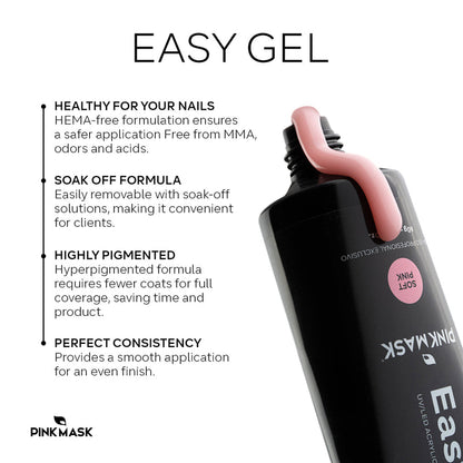 Easy Gel - Deep Nude - 2 oz