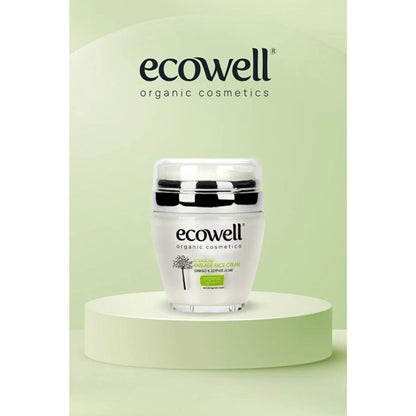 Ecowell Organic Ginkgo Diamond Face Cream for Aging Signs 50ml