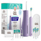Gurunanda Lion & Lamb Kit 2.0, Electric Toothbrush with Water Flosser Combo, 4 Jet Tips, 4 Brush Heads & IPX7 Waterproof Design for Complete Oral Care